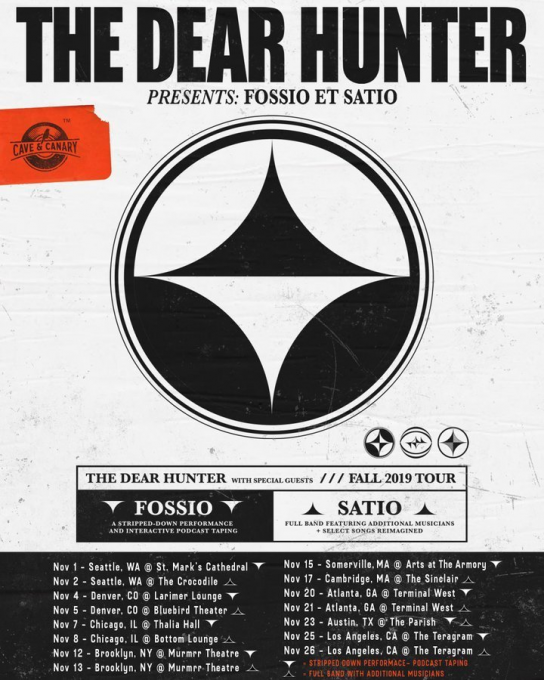 The Dear Hunter [CANCELLED] at Metro Music Hall
