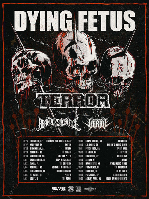 Dying Fetus at Metro Music Hall