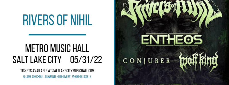 Rivers of Nihil at Metro Music Hall tickets Rivers of Nihil at Metro Music Hall