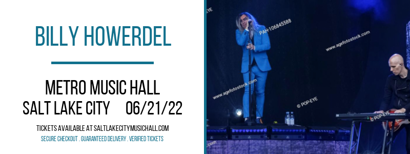 Billy Howerdel at Metro Music Hall tickets Billy Howerdel at Metro Music Hall