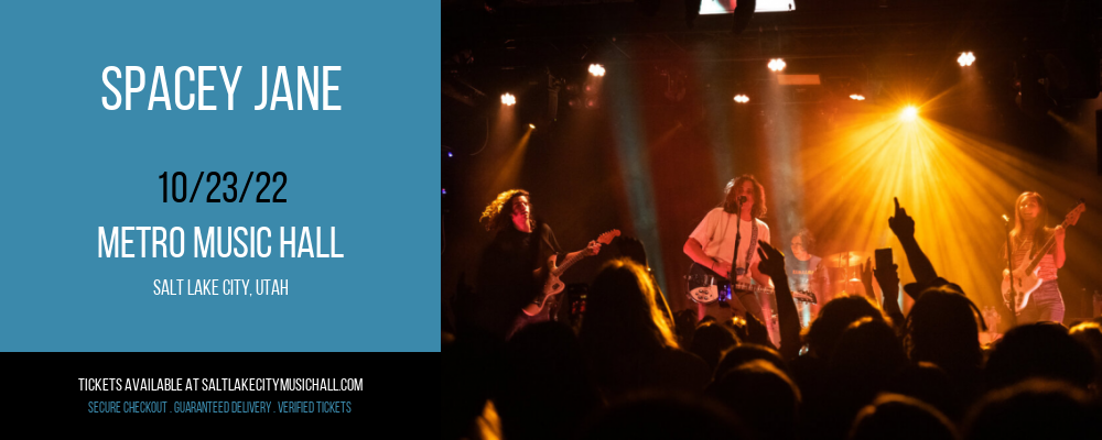 Spacey Jane at Metro Music Hall tickets Spacey Jane at Metro Music Hall