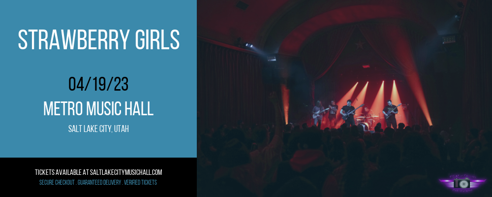 Strawberry Girls at Metro Music Hall tickets Strawberry Girls at Metro Music Hall