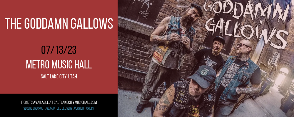 The Goddamn Gallows at Metro Music Hall tickets The Goddamn Gallows at Metro Music Hall
