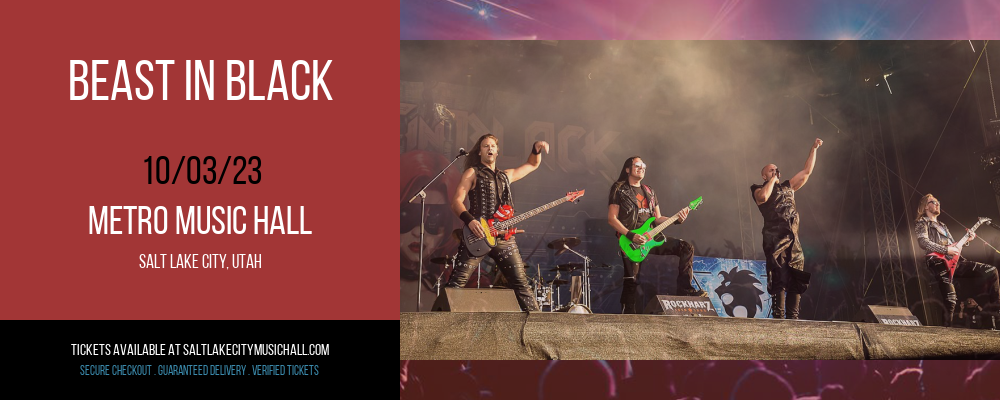 Beast In Black at Metro Music Hall