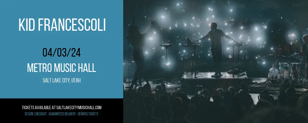 Kid Francescoli at Metro Music Hall
