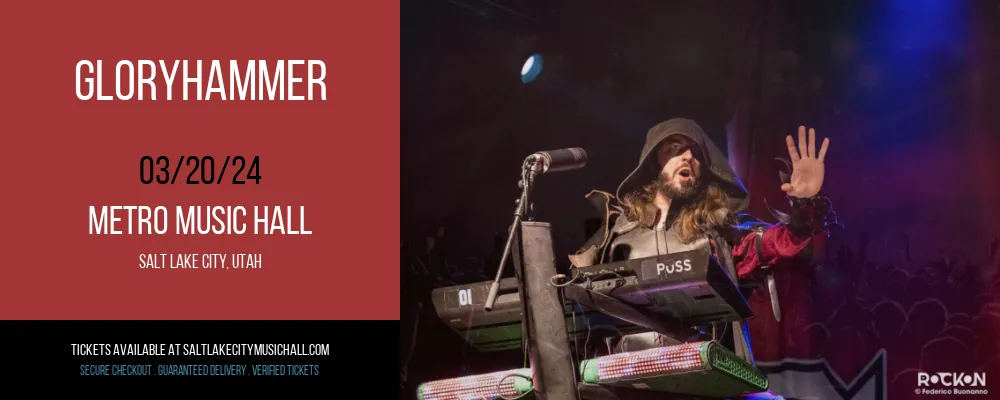 Gloryhammer at Metro Music Hall