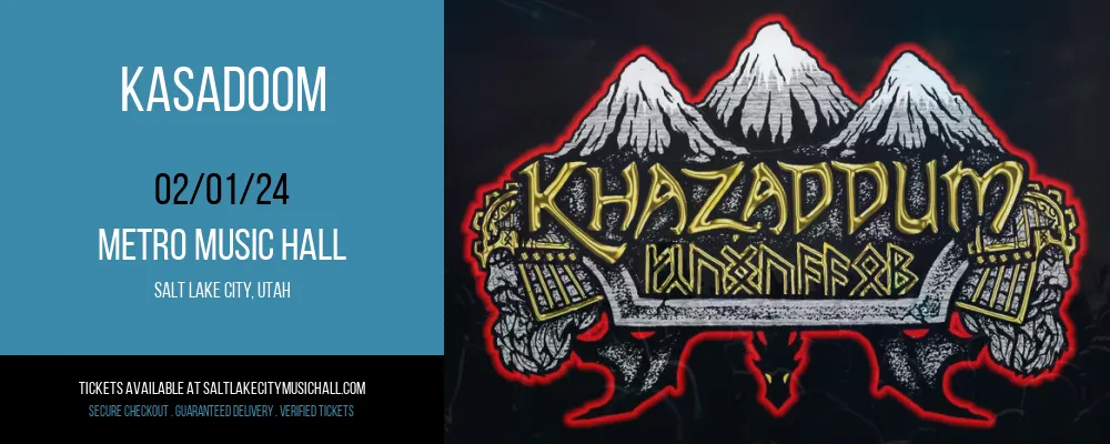 Kasadoom at Metro Music Hall