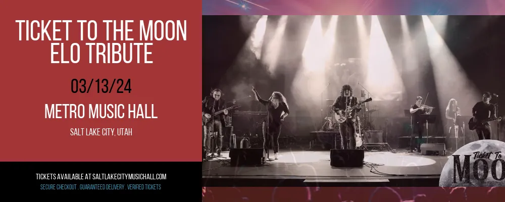 Ticket To The Moon - ELO Tribute at Metro Music Hall