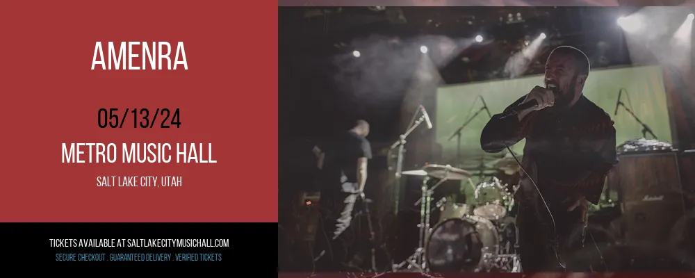 Amenra at Metro Music Hall