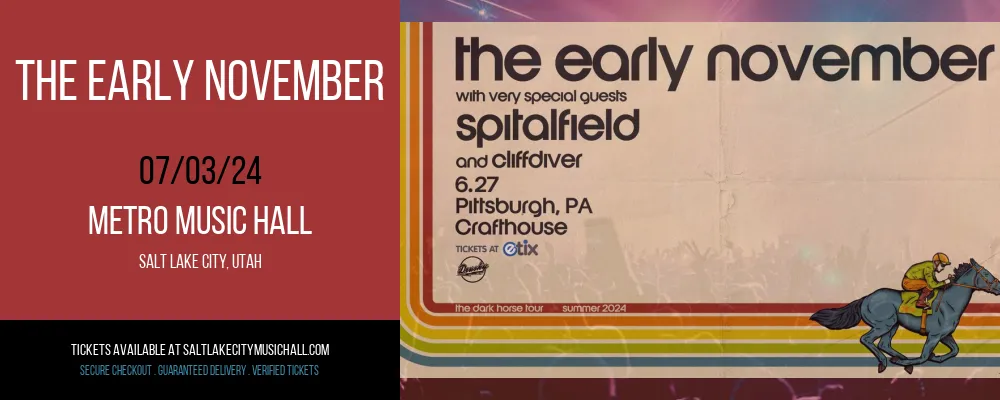 The Early November at Metro Music Hall