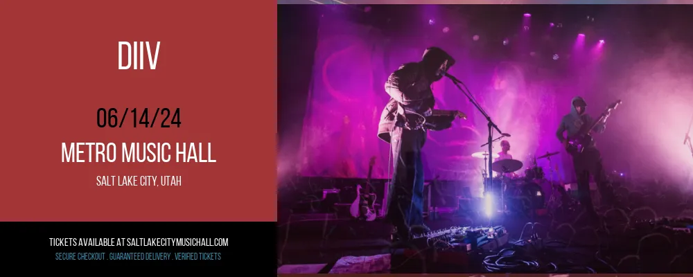 DIIV at Metro Music Hall