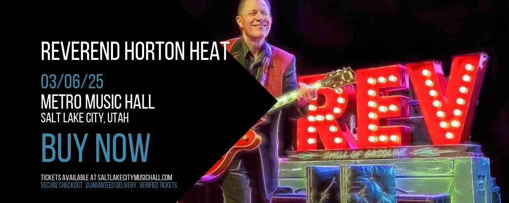 Reverend Horton Heat at Metro Music Hall