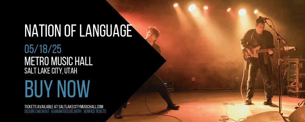 Nation of Language at Metro Music Hall