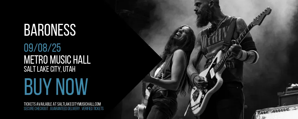 Baroness at Metro Music Hall