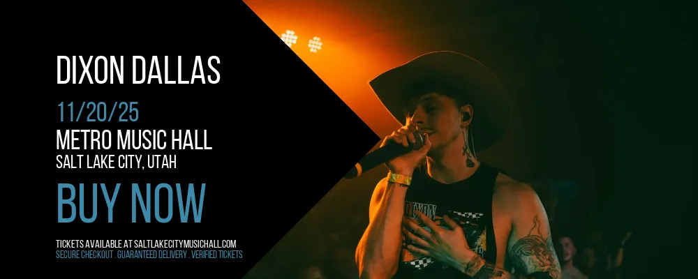 Dixon Dallas at Metro Music Hall