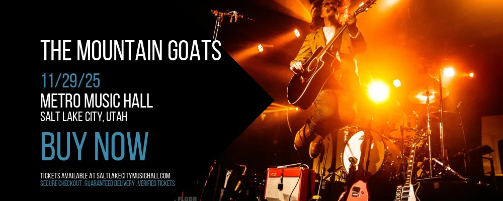 The Mountain Goats at Metro Music Hall
