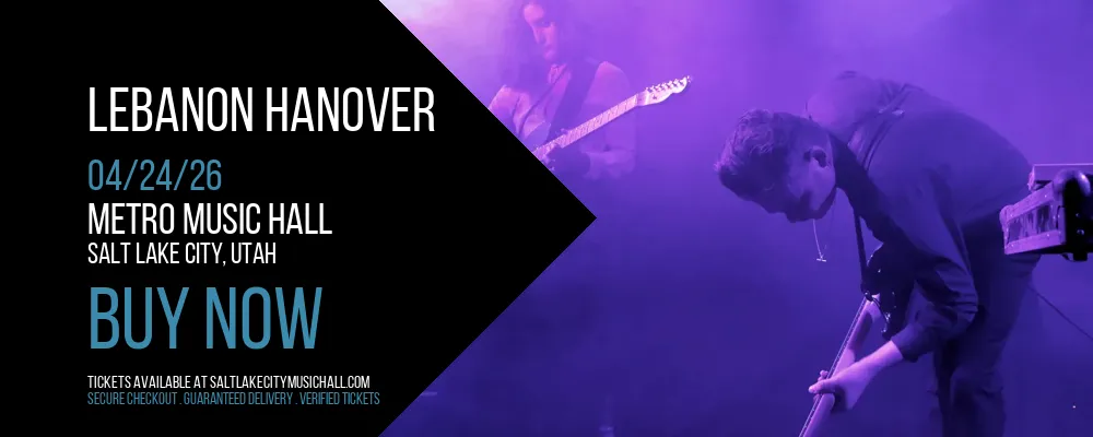 Lebanon Hanover at Metro Music Hall