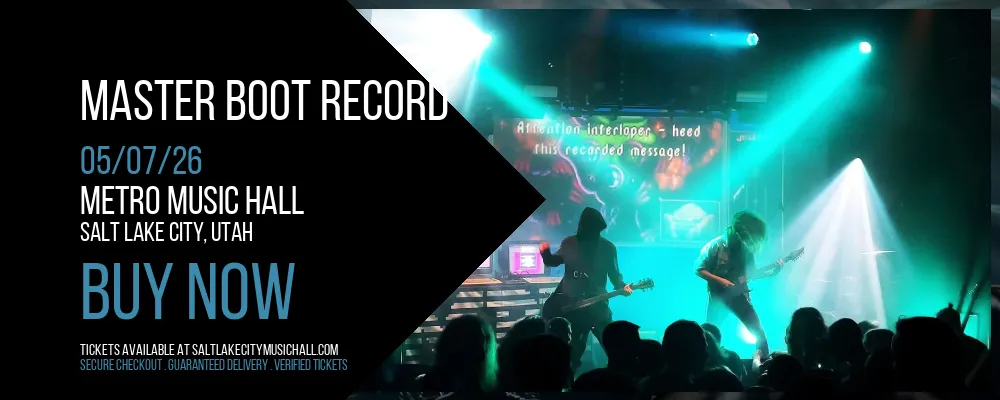 Master Boot Record at Metro Music Hall
