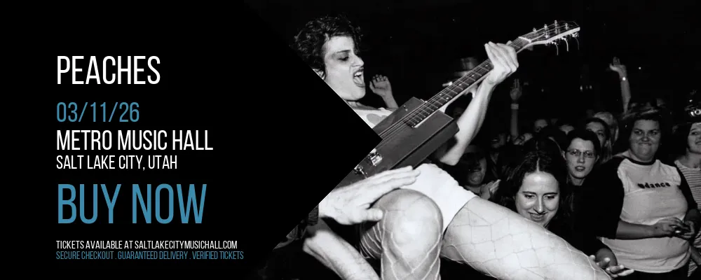 Peaches at Metro Music Hall