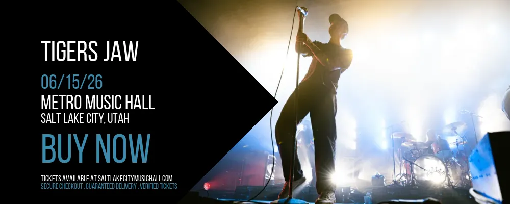 Tigers Jaw at Metro Music Hall