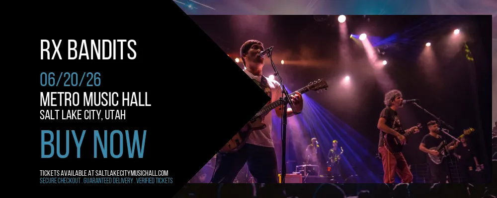 Rx Bandits at Metro Music Hall