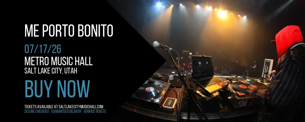 Me Porto Bonito at Metro Music Hall